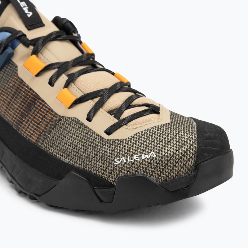 Salewa Wildfire Nxt GTX quicksand / dark denim men's approach shoes 7