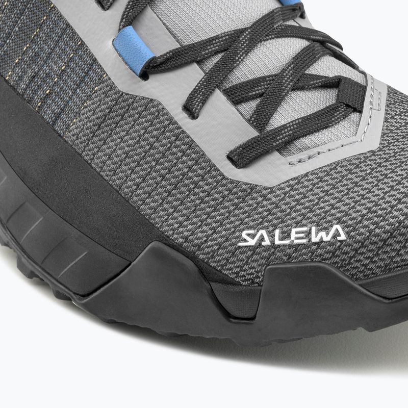 Salewa Wildfire Nxt GTX alloy / dark olive women's approach shoes 8