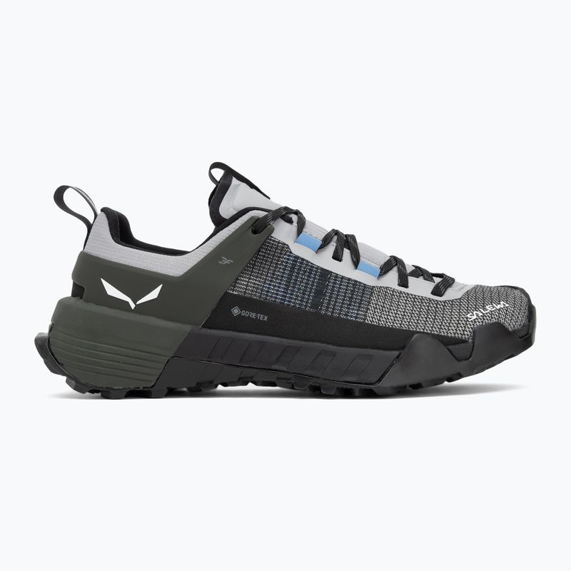 Salewa Wildfire Nxt GTX alloy / dark olive women's approach shoes 2