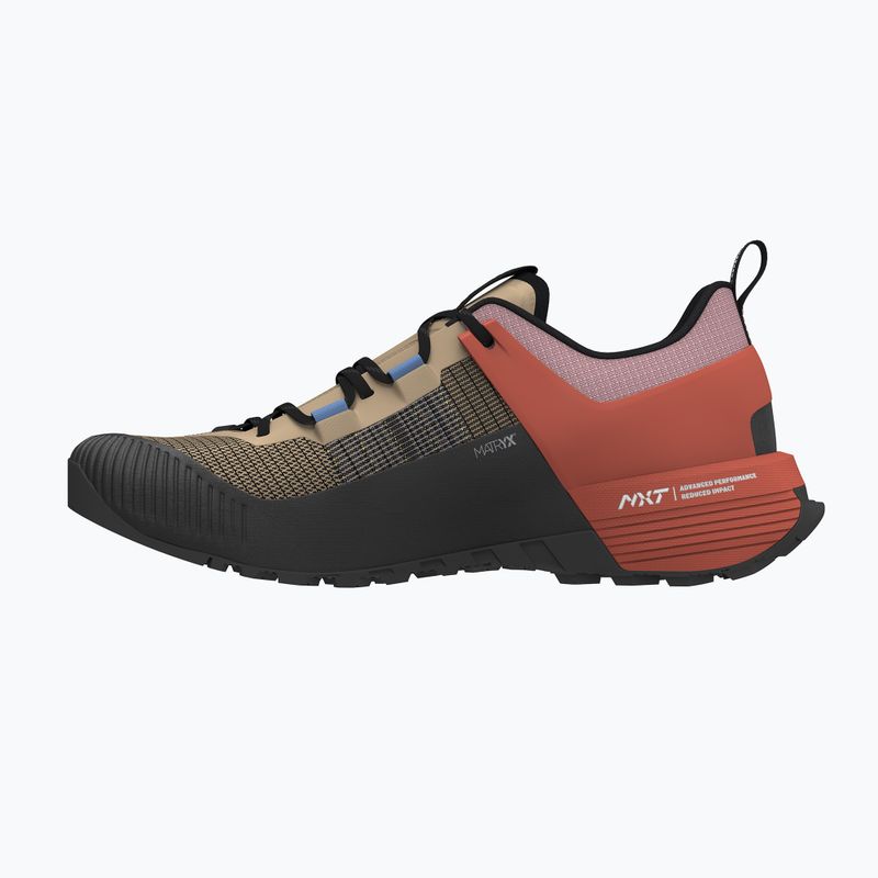 Salewa Wildfire Nxt GTX quicksand / ertuscan red women's approach shoes 2