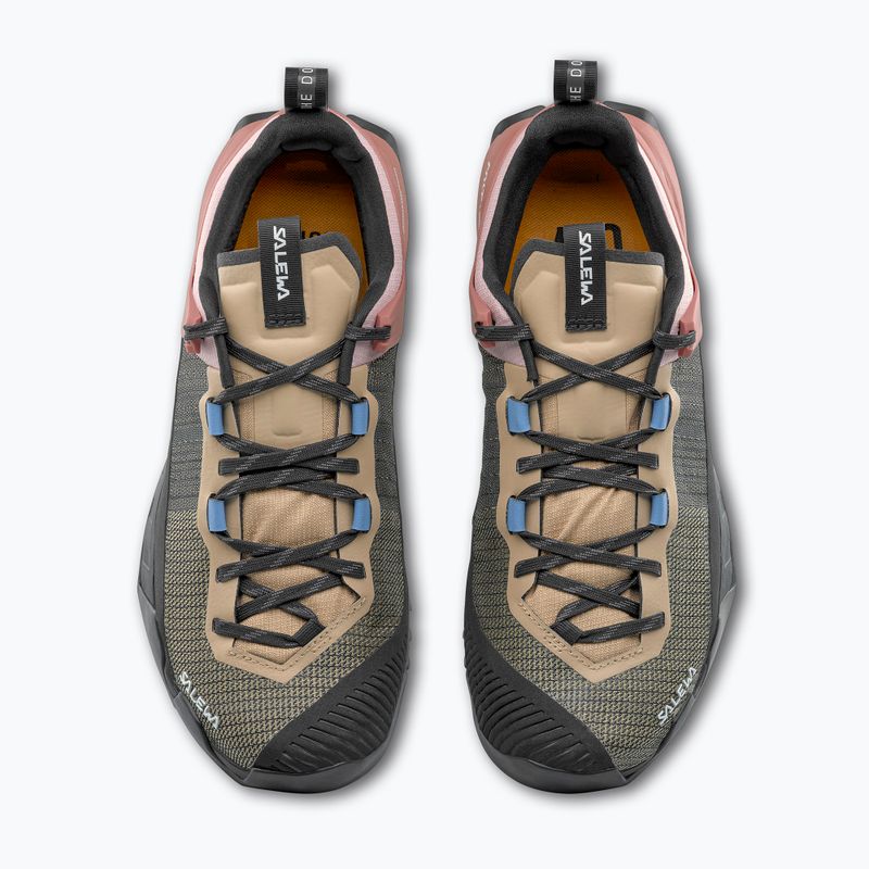 Salewa Wildfire Nxt GTX quicksand / ertuscan red women's approach shoes 3