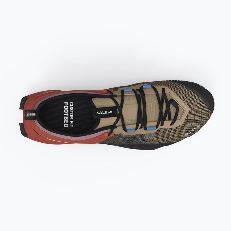 Salewa Wildfire Nxt GTX quicksand / ertuscan red women's approach shoes 7