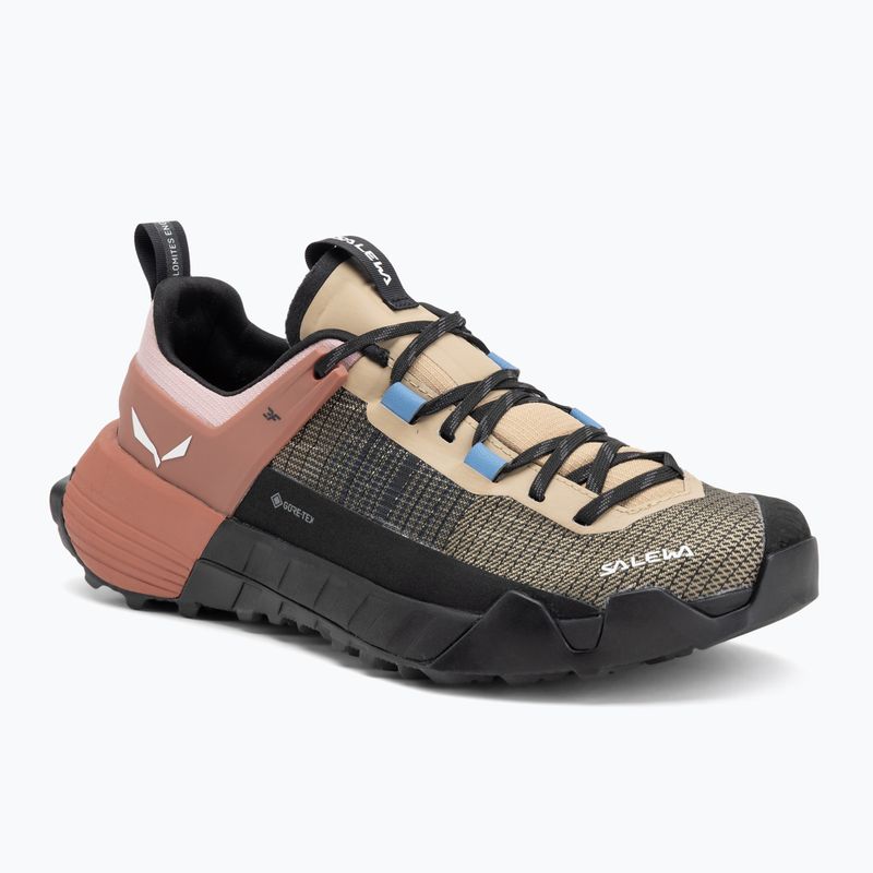 Salewa Wildfire Nxt GTX quicksand / ertuscan red women's approach shoes