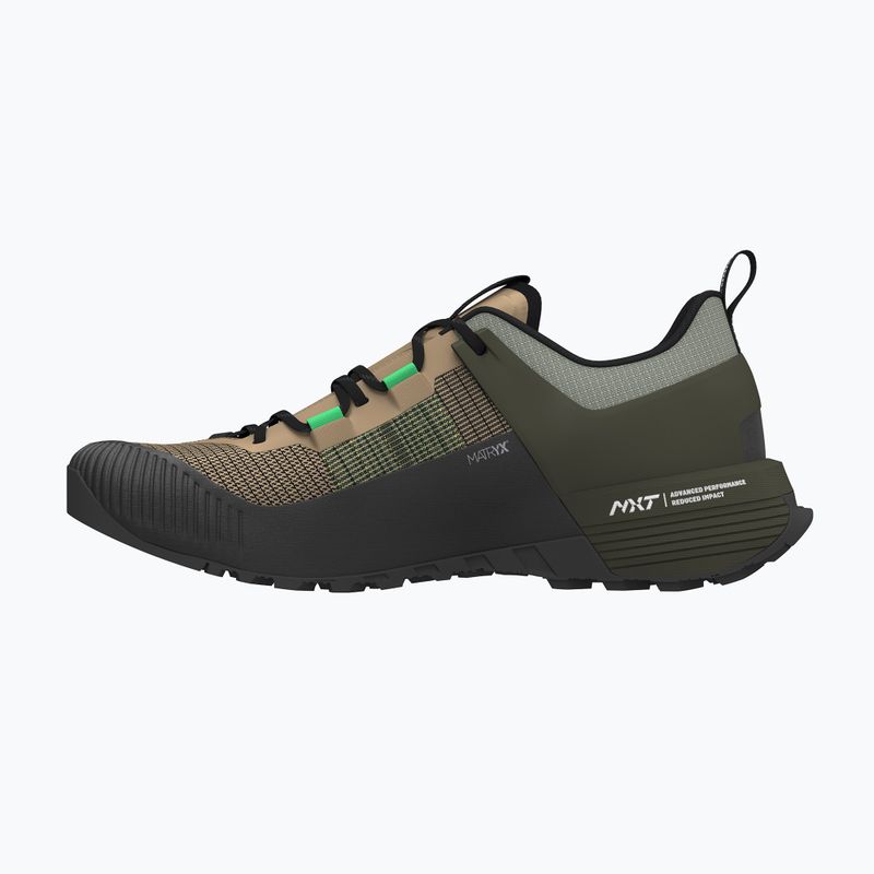 Men's Salewa Wildfire Nxt quicksand / dark olive approach shoe 2