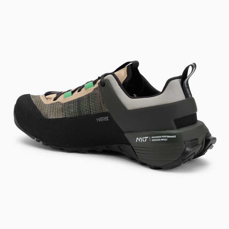 Men's Salewa Wildfire Nxt quicksand / dark olive approach shoe 3