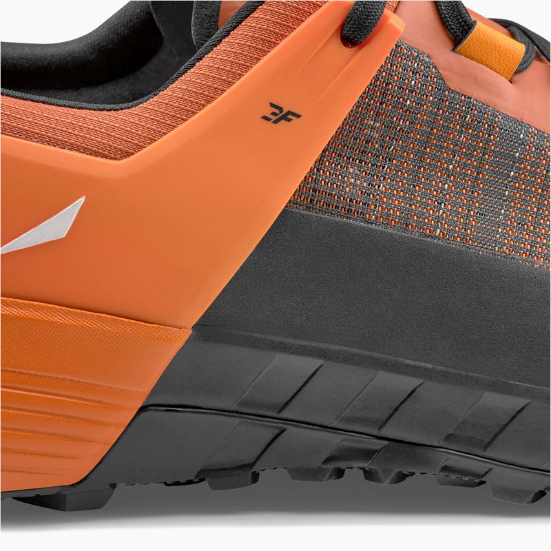 Men's Salewa Wildfire Nxt approach shoe bombay brown / tumeric 9