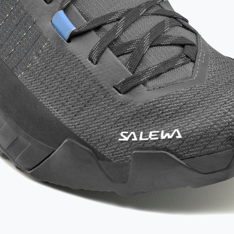 Salewa Wildfire Nxt onyx / morning blue women's approach shoes 7
