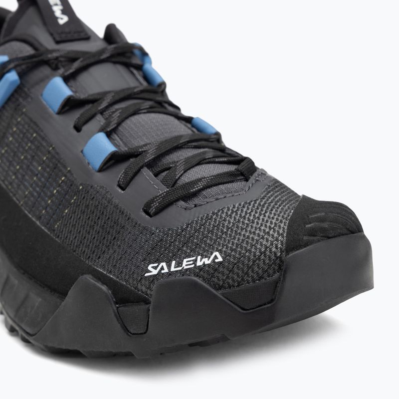 Salewa Wildfire Nxt onyx / morning blue women's approach shoes 7