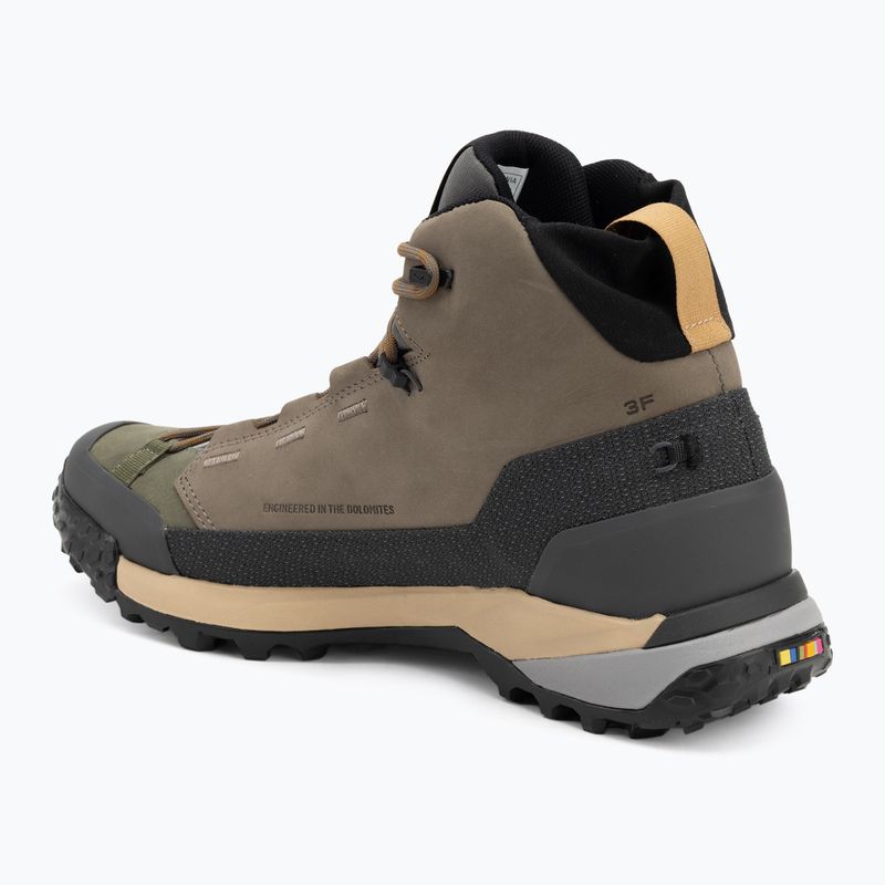 Salewa men's trekking boots Puez Leather Mid Ptx bungee cord / onyx 3