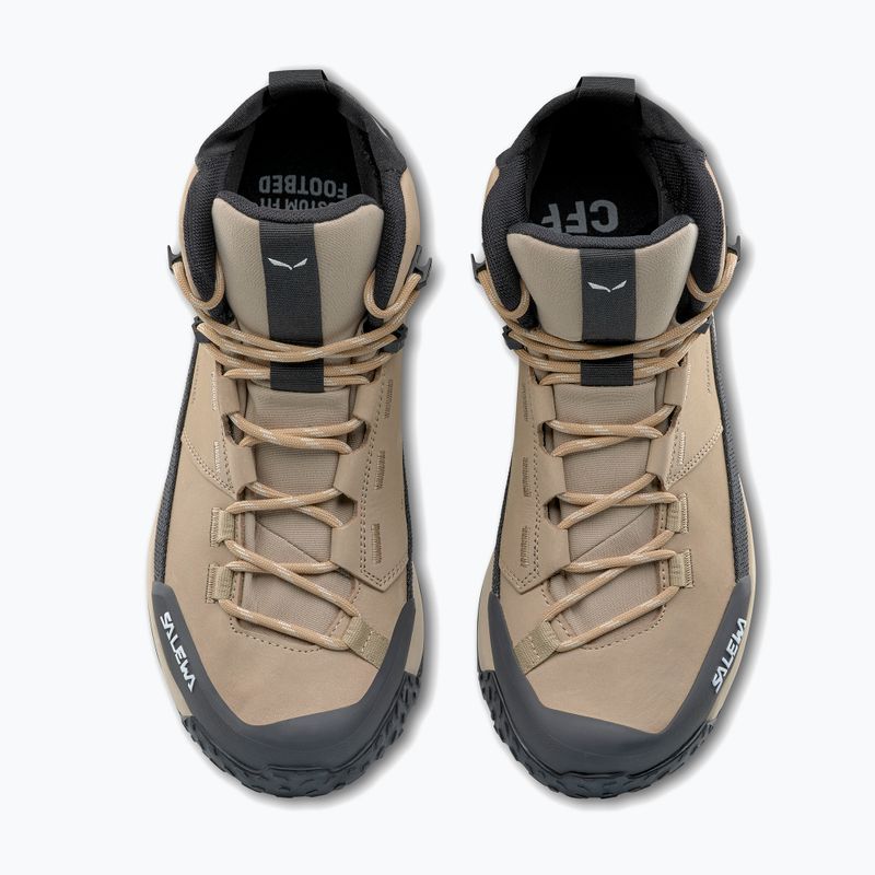 Salewa women's trekking boots Puez Leather Mid Ptx quicksand / onyx 3