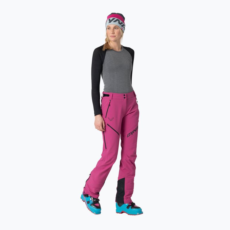 Women's ski touring trousers DYNAFIT Mercury 2 Dynastretch magenta/0910 2