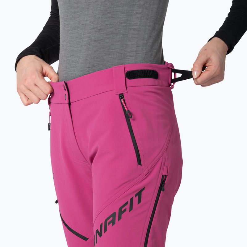 Women's ski touring trousers DYNAFIT Mercury 2 Dynastretch magenta/0910 5