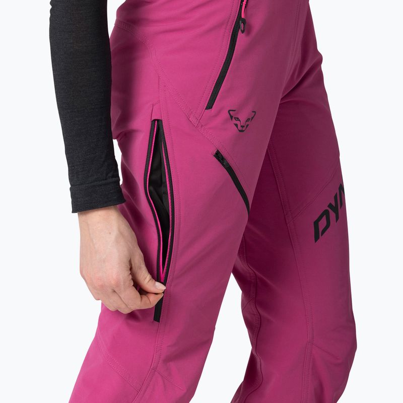 Women's ski touring trousers DYNAFIT Mercury 2 Dynastretch magenta/0910 6