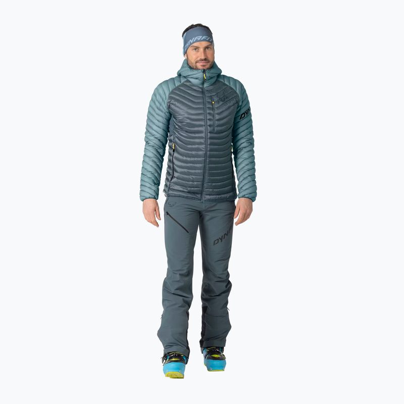 Men's down jacket DYNAFIT Radical Down RDS Hooded smoke blue 2