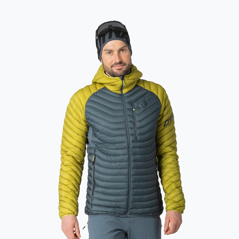 Men's down jacket DYNAFIT Radical Down Hooded golden lime/0720