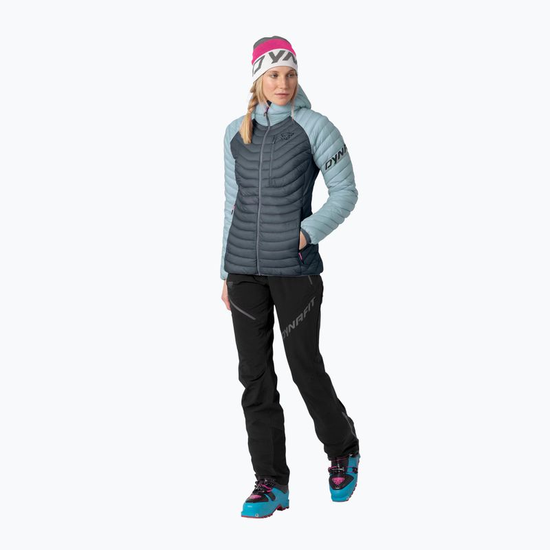 Women's down jacket DYNAFIT Radical Dwn RDS Hood cloud blue 2