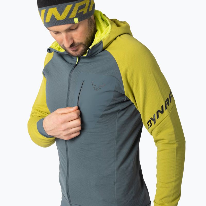 Men's sweatshirt DYNAFIT Radical PTC golden lime 4