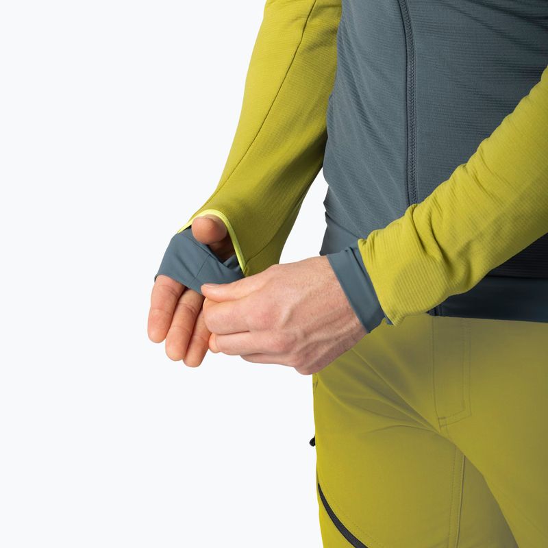 Men's sweatshirt DYNAFIT Radical PTC golden lime 6
