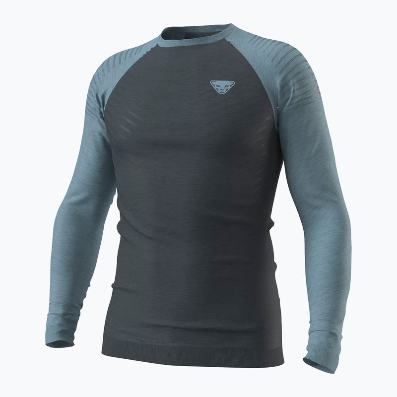 Men's thermal active sweatshirt DYNAFIT Tour Light Merino smoke blue 4