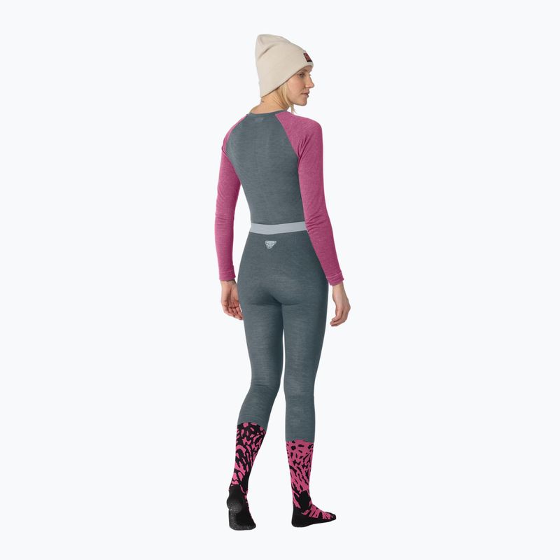 Women's thermal active sweatshirt DYNAFIT Tour Light Merino magenta 3
