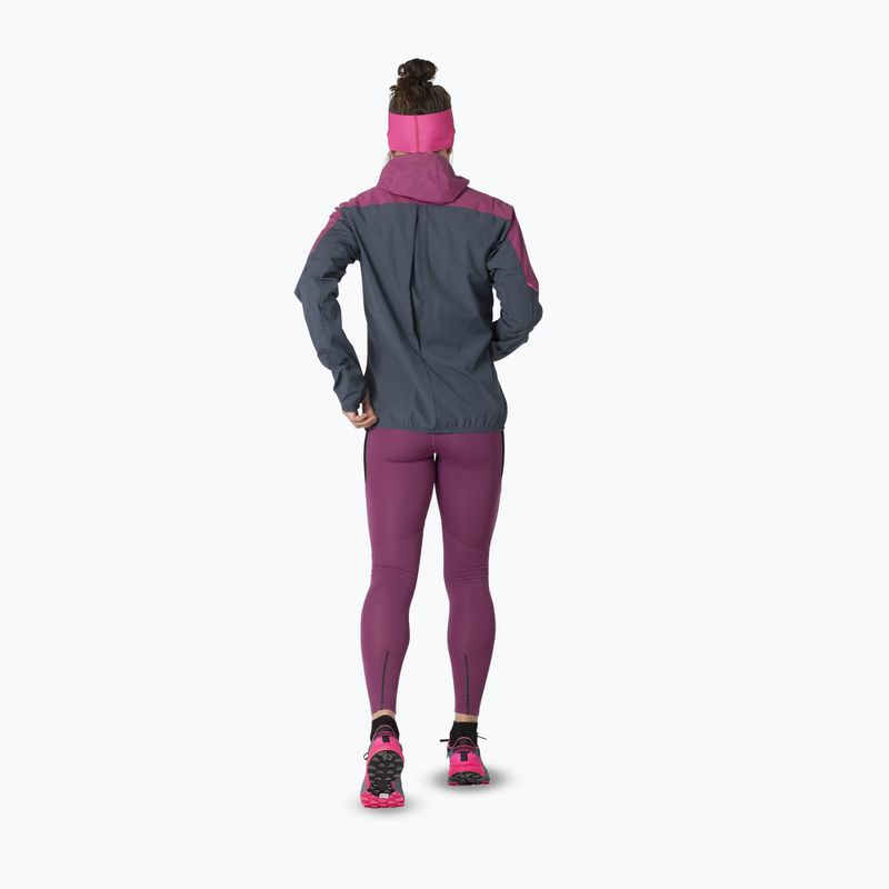 Women's running jacket DYNAFIT Alpine Wind magenta 3