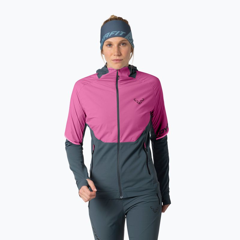 Women's running jacket DYNAFIT Alpine Hybrid magenta