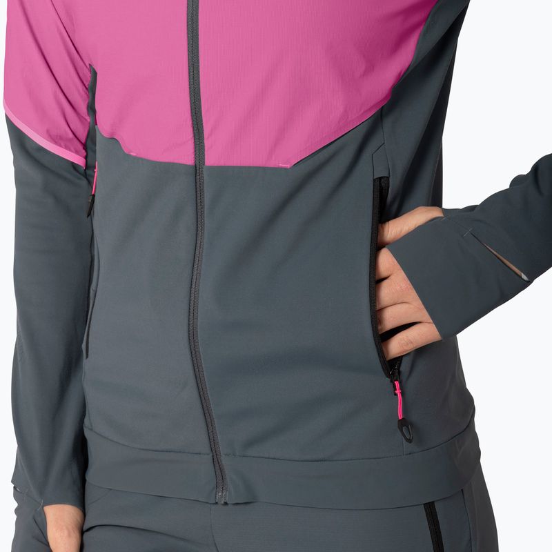 Women's running jacket DYNAFIT Alpine Hybrid magenta 4