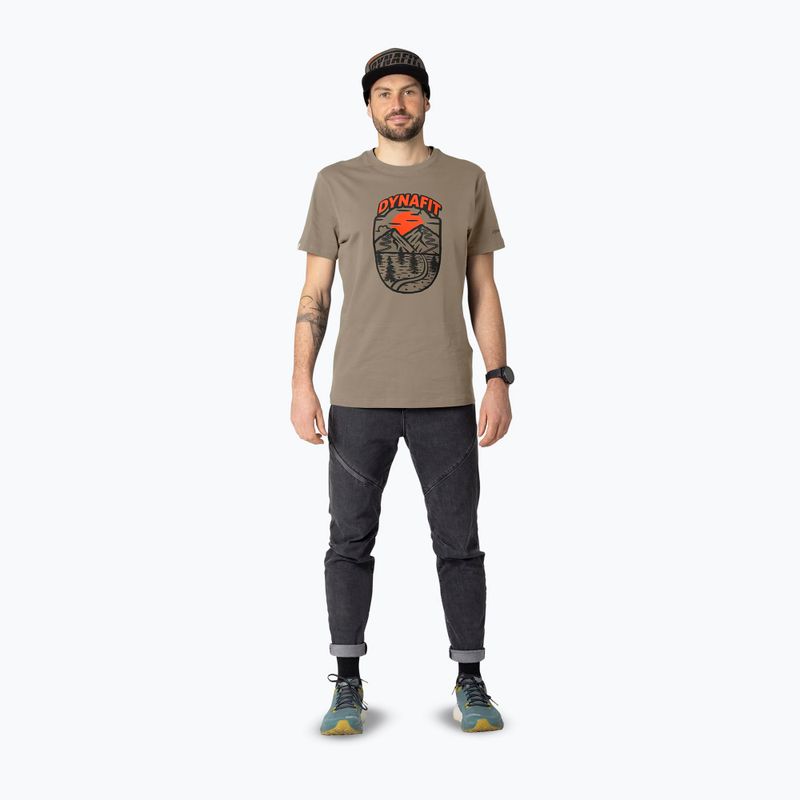 Men's T-shirt DYNAFIT Graphic CO fallen rock/horizon 2