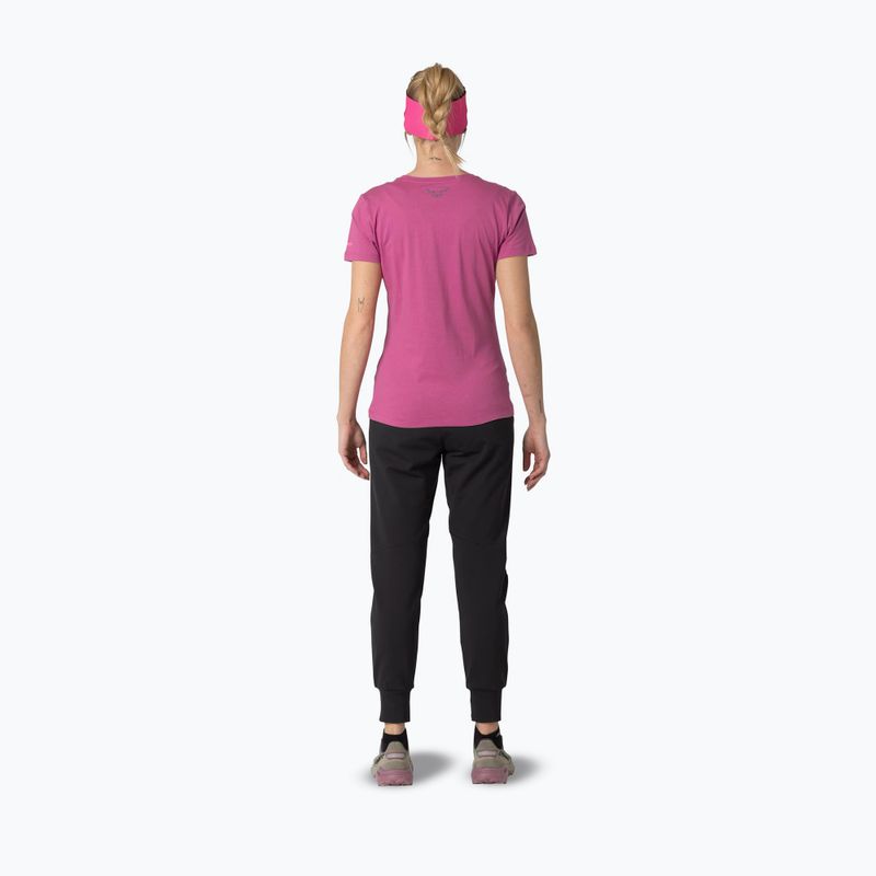 Women's T-shirt DYNAFIT Graphic Co magenta/horizon 3