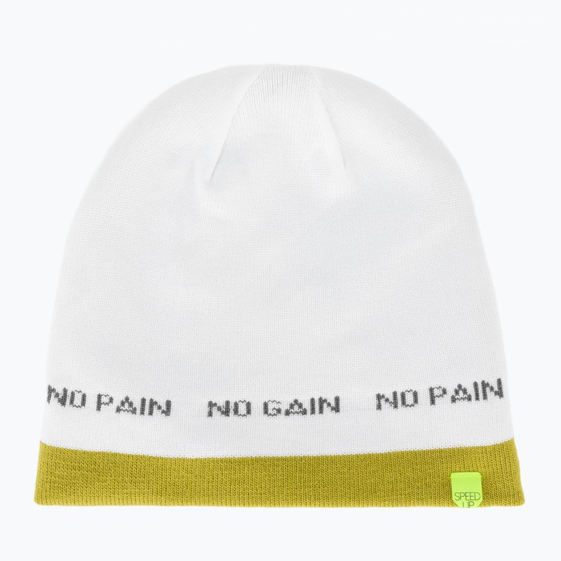 Winter hat DYNAFIT Leopard Logo golden lime/0720 4