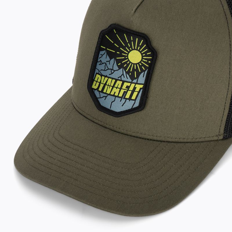 Baseball cap DYNAFIT Patch Trucker military green 3