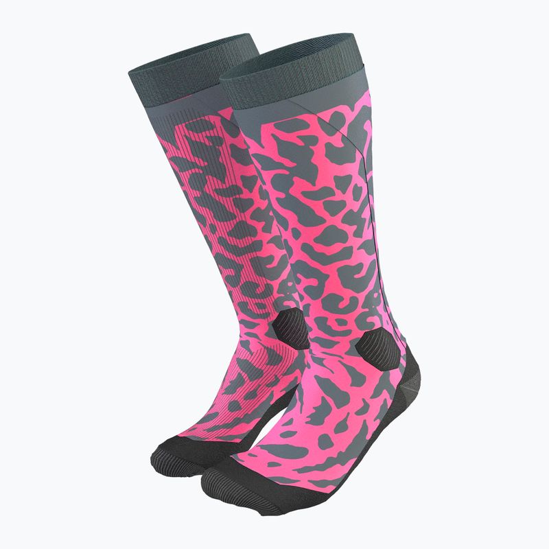 Ski socks DYNAFIT FT Graphic cheeky pink