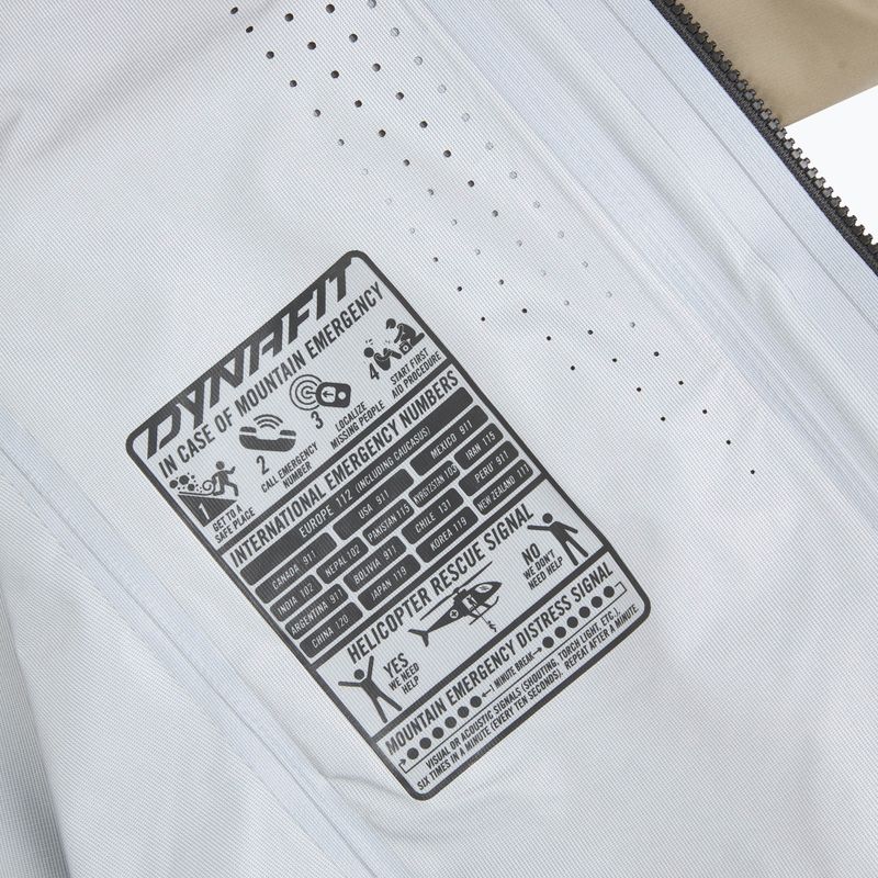 Men's ski touring jacket DYNAFIT Blacklight 3L black/gray 5