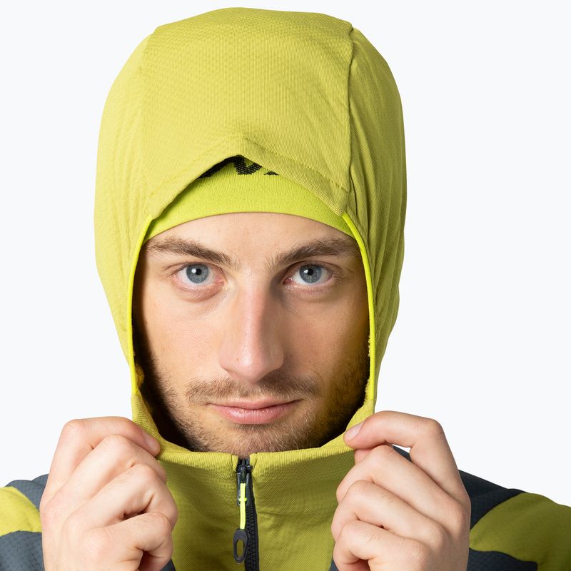 Men's sweatshirt DYNAFIT Blacklight Thermal Hooded Jacket golden lime/0720 4