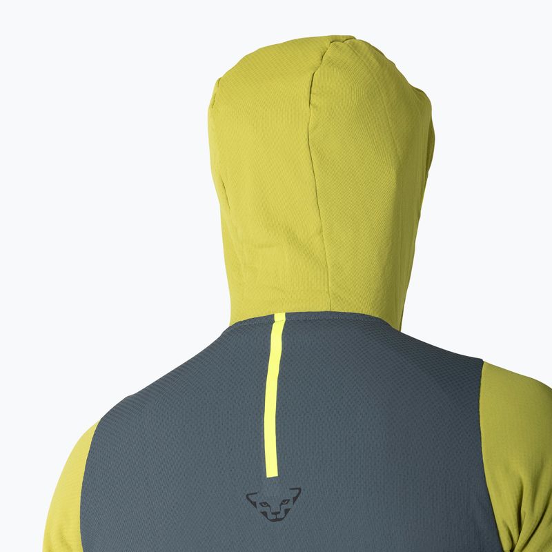 Men's sweatshirt DYNAFIT Blacklight Thermal Hooded Jacket golden lime/0720 5