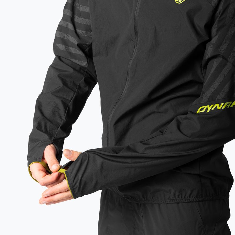 Men's running jacket DYNAFIT Trail Reflective Wind black out/5A30 6