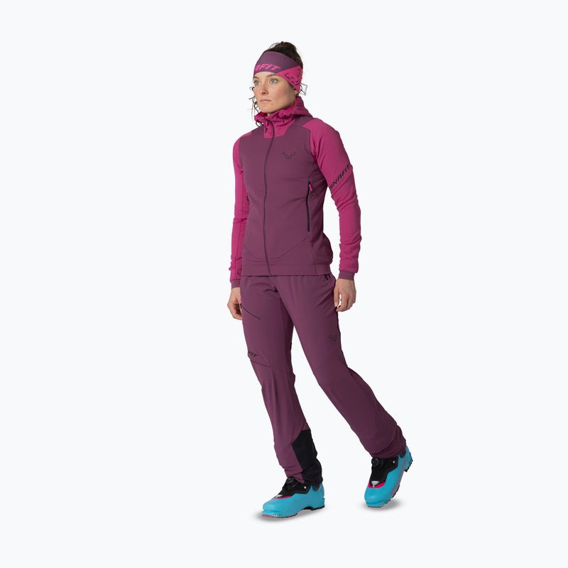 Women's jacket DYNAFIT Blacklight Therm Hooded magenta/6a70 2