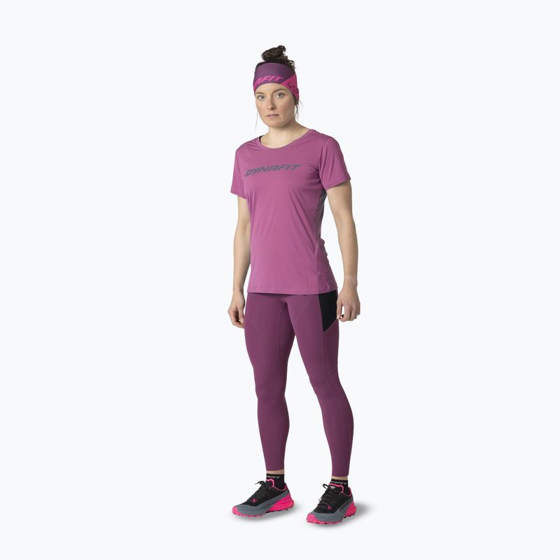Women's hiking T-shirt DYNAFIT Traverse 2 magenta 2
