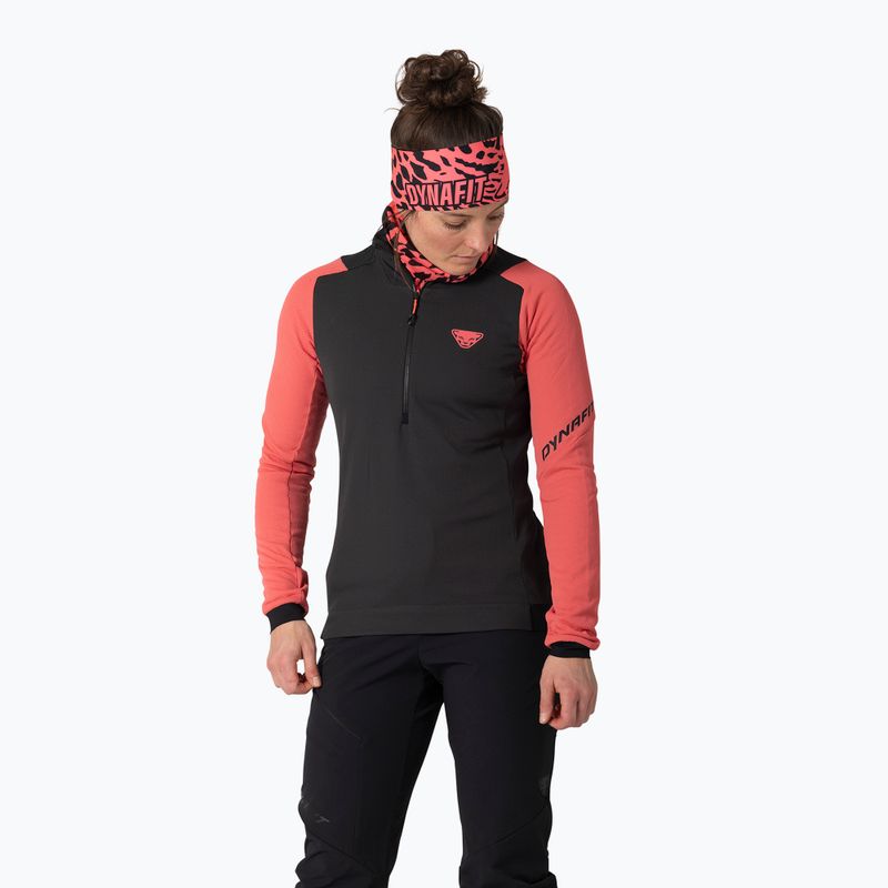 Women's ski sweatshirt DYNAFIT Blacklight Thermal 1/2 Zip cabana