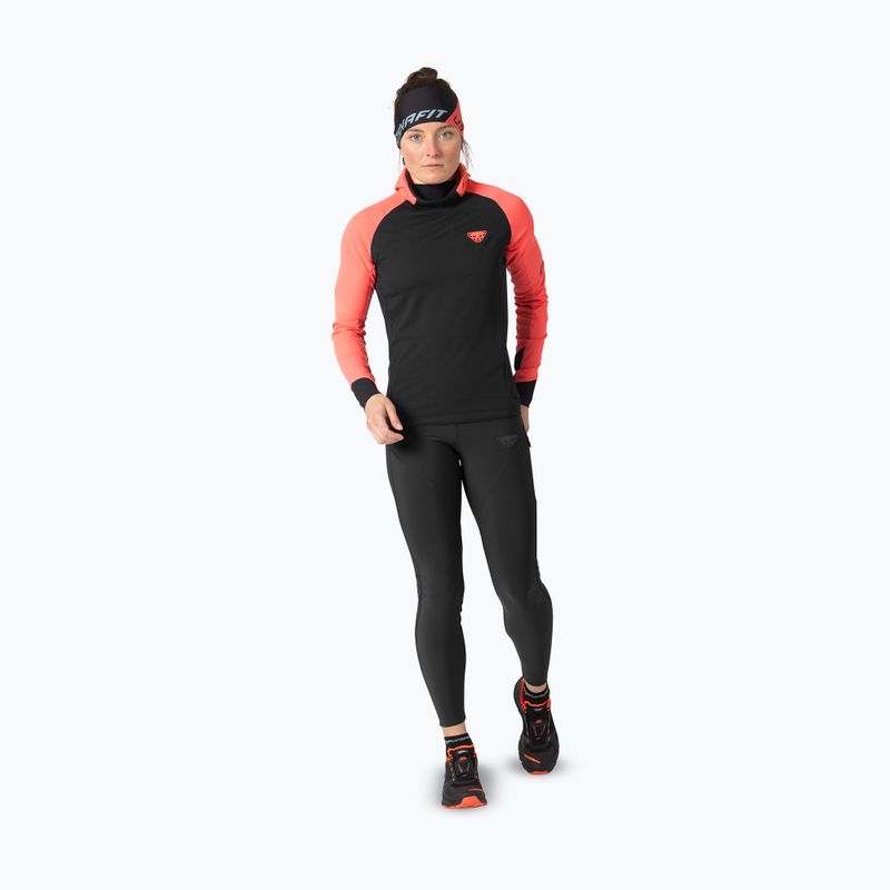 Women's running sweatshirt DYNAFIT Alpine Hooded ultra coral/0910 2