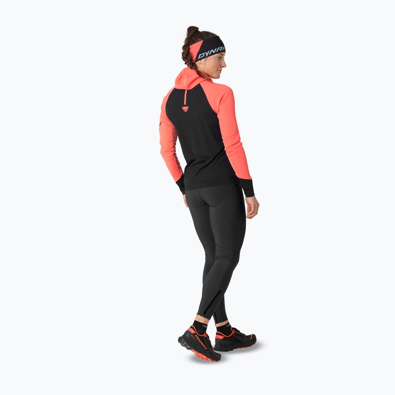 Women's running sweatshirt DYNAFIT Alpine Hooded ultra coral/0910 3