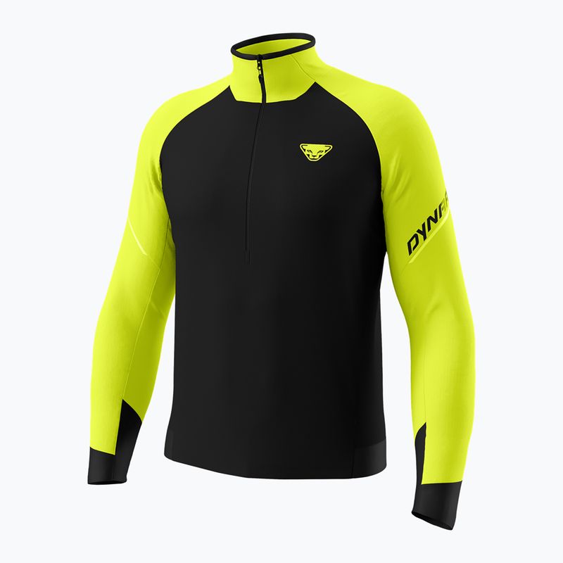 Men's running sweatshirt DYNAFIT Alpine 1/2 Zip Tee ultra yellow/0910 4