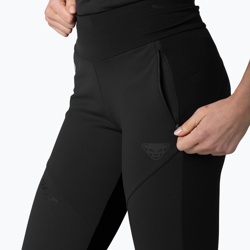 Women's running trousers DYNAFIT Alpine Softshell Hybrid black out 5