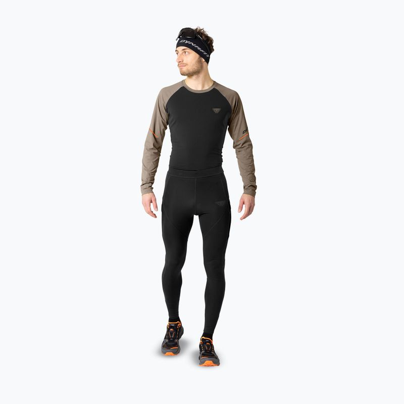 Men's running leggings DYNAFIT Warm Ultra black out/0730 2