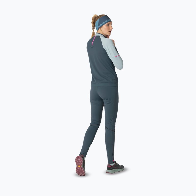 Women's running sweatshirt DYNAFIT Alpine 1/2 Zip Tee cloud blue/0720 3