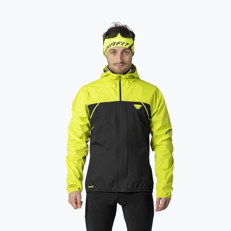 Men's running jacket DYNAFIT Alpine 3L ultra yellow