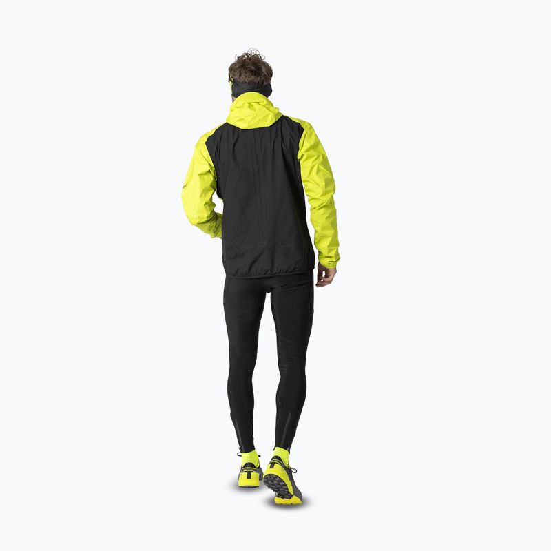 Men's running jacket DYNAFIT Alpine 3L ultra yellow 3