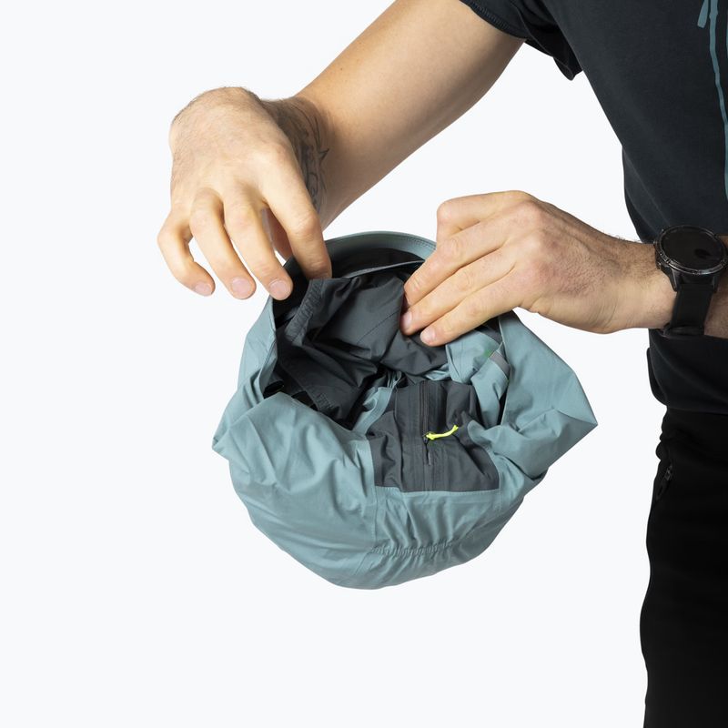 Men's running jacket DYNAFIT Alpine 3L smoke blue 9