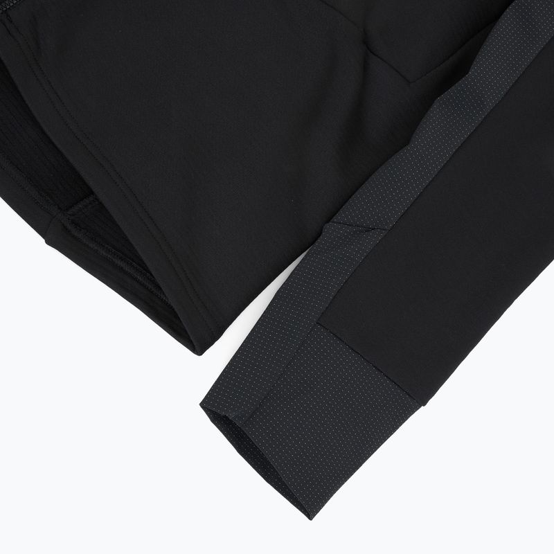 Men's trekking sweatshirt Salewa Agner PL Hooded black out 4