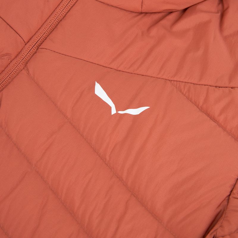 Women's insulated jacket Salewa Brenta Rds Dwn etruscan red 3